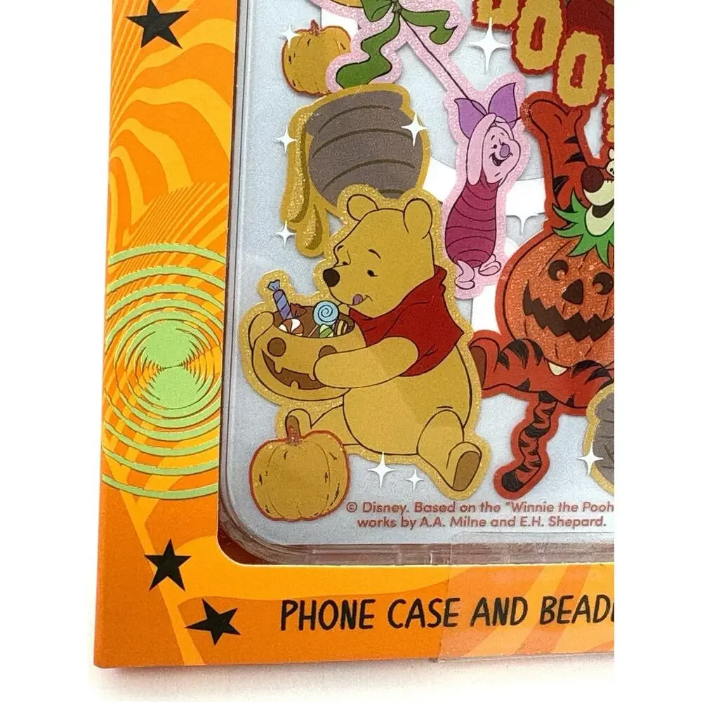 Disney Winnie The Pooh Halloween Skinnydip iPhone 16 Pro Max Case Beaded Strap